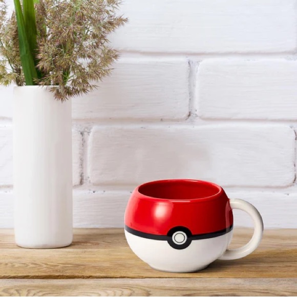 Pokémon Pokeball Ceramic Coffee Mug - Picture 12 of 14